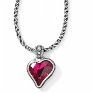 Brighton Bibi Gem Heart Necklace